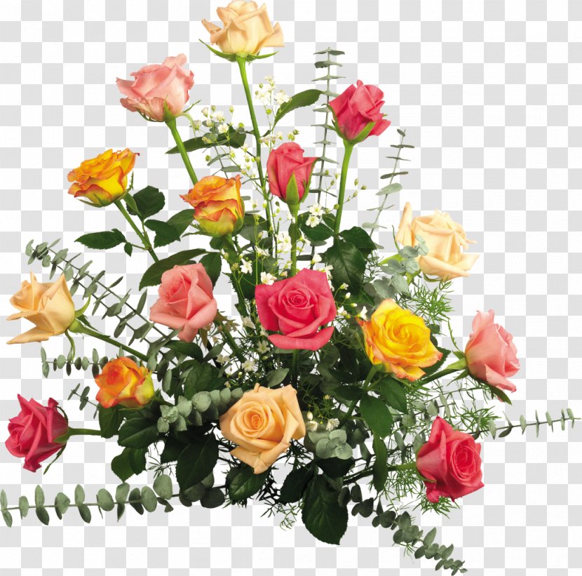 Flower Bouquet Party Birthday Desktop Wallpaper - Garden Roses - Of Flowers Transparent PNG