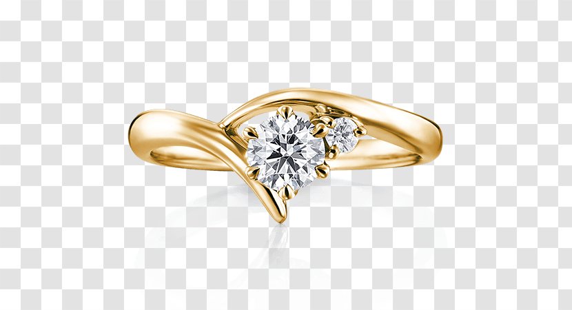 Wedding Ring Gold Engagement - Jewellery - Jewelry Store Transparent PNG