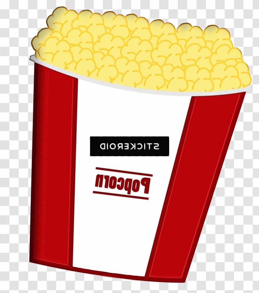 Popcorn - Paint - Vegetarian Food French Fries Transparent PNG