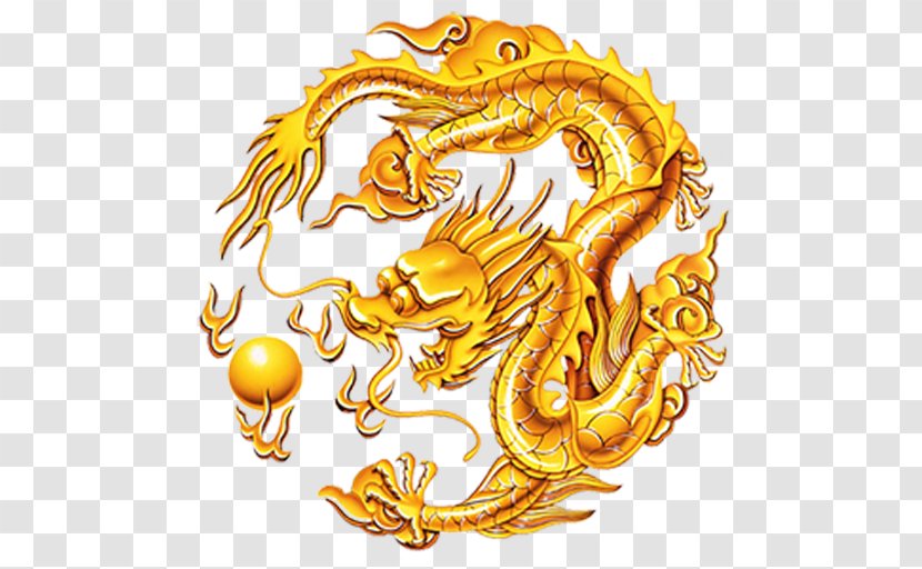 China Chinese Dragon The Song Of Golden Ornament - Art Transparent PNG