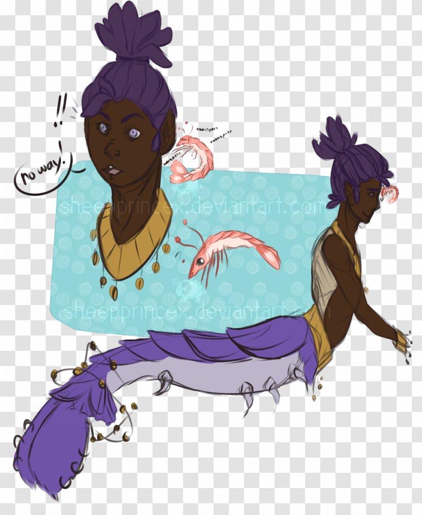 Mermaid Animal Clip Art - Mythical Creature Transparent PNG