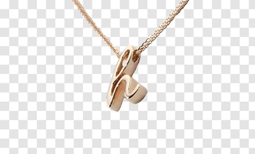 Charms & Pendants Necklace Jewellery Chain Gold - Metal Letter T Cursive Transparent PNG