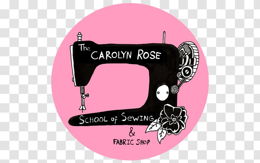 The Sewing School Carolyn Rose Of - Fabric Shop Tailor PatternOver Edging Machine Transparent PNG