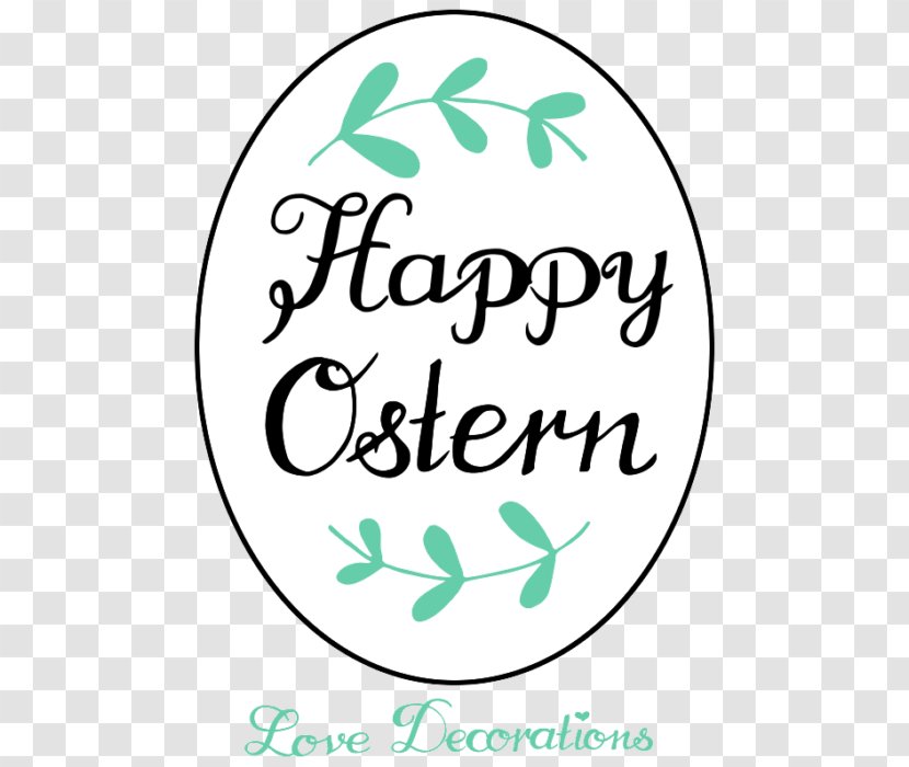 Easter Love Spring Worry Letter - Calligraphy - Frohe Ostern Transparent PNG