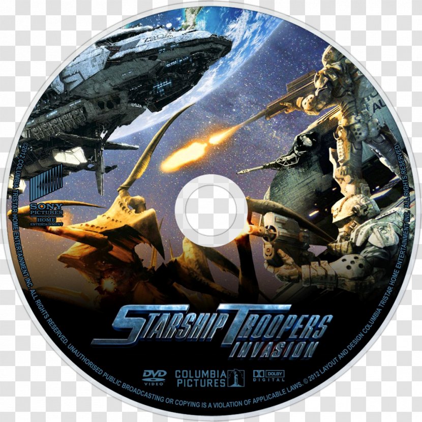 Blu-ray Disc Juan Rico Starship Troopers Film DVD - 2012 - Chuck Norris Transparent PNG