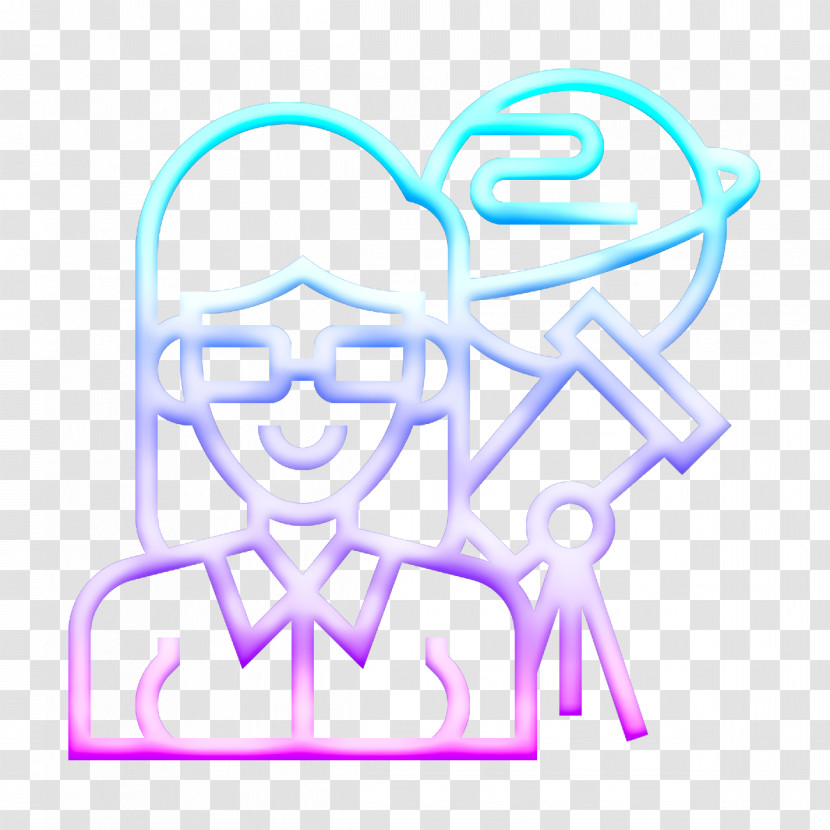 Astrologer Icon Astronomer Icon Astronautics Technology Icon Transparent PNG