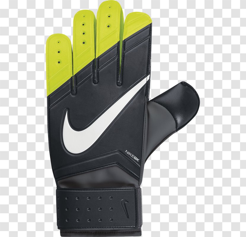 Goalkeeper Glove Guante De Guardameta Nike Sporting Goods - Soccer Goalie Transparent PNG