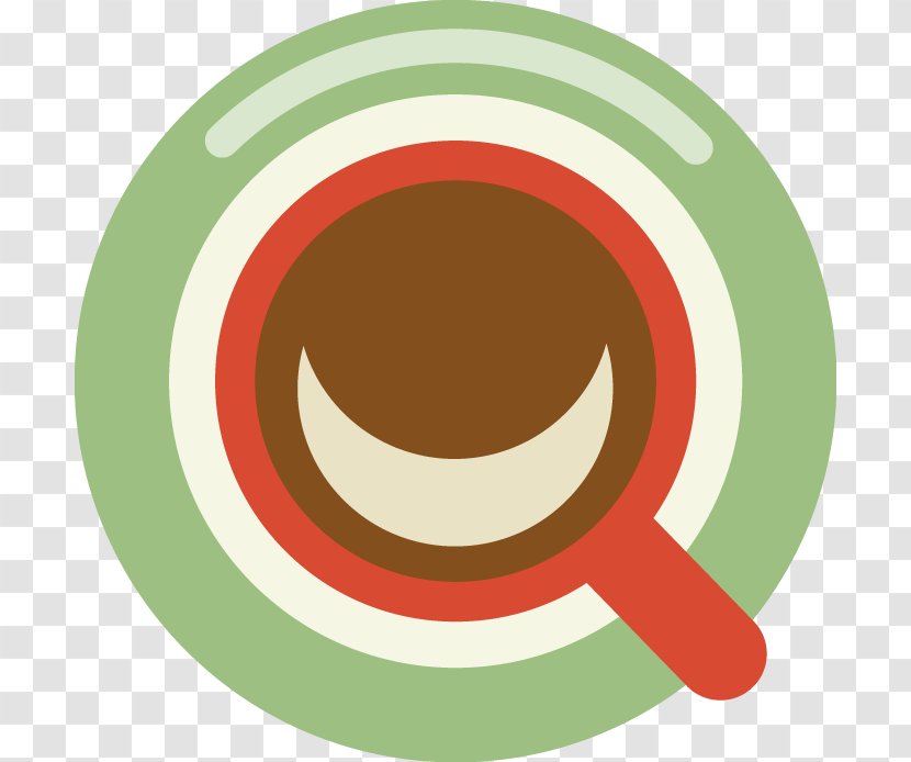 Coffee Cafe - Flat Design - Vector Transparent PNG