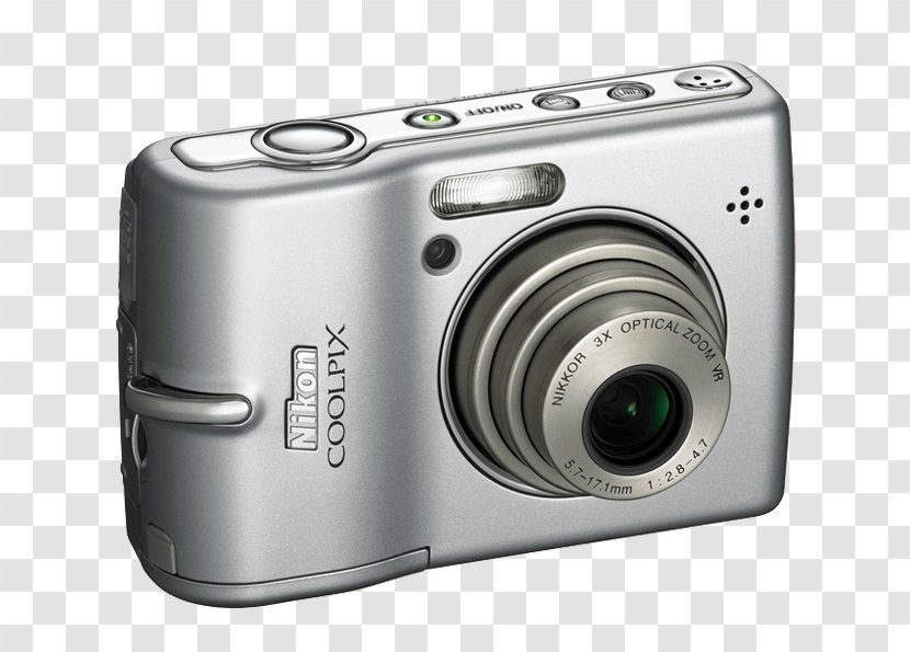 Nikon Coolpix L10 L11 L12 S200 - Pointandshoot Camera Transparent PNG