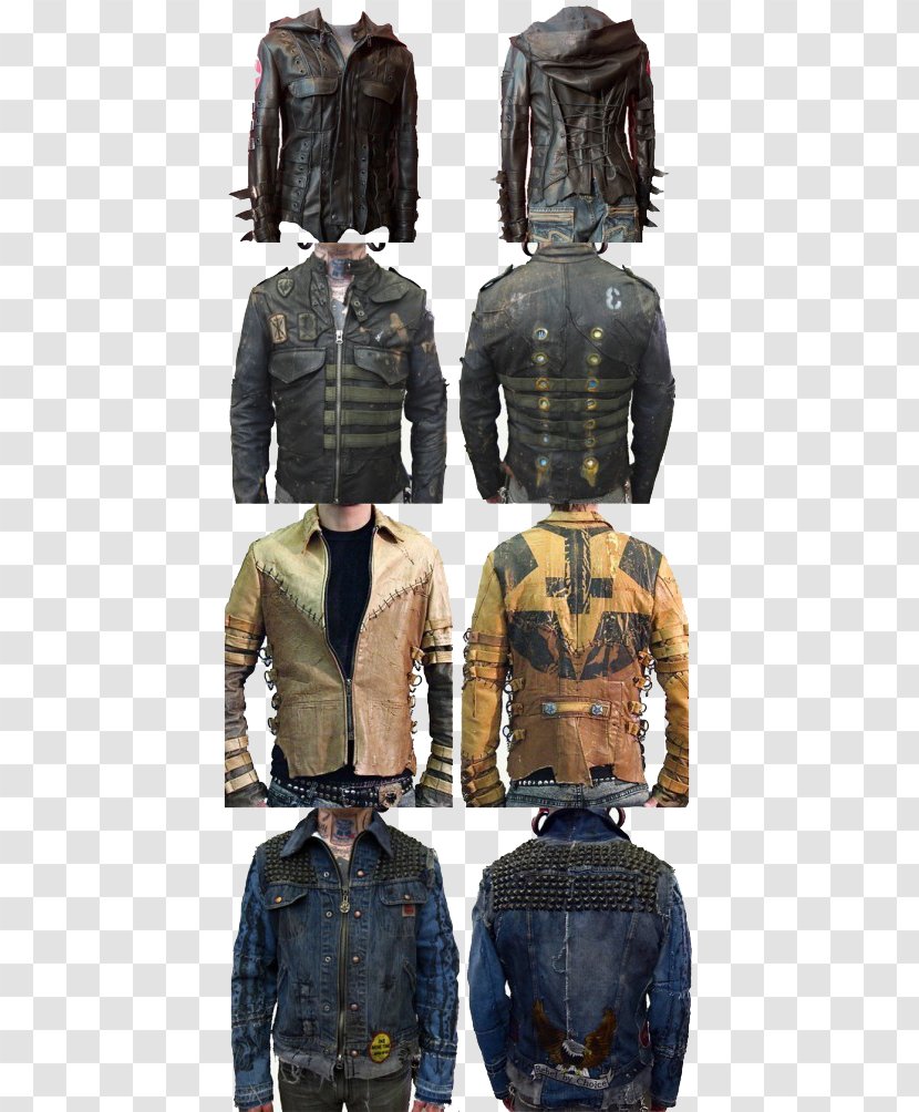 Clothing Post-Apocalyptic Fiction T-shirt Fashion Jacket - Larp Costumes - Gothic Style Men Transparent PNG