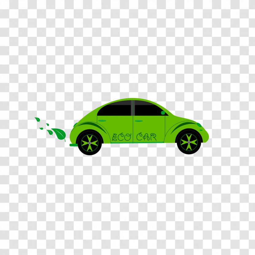 Compact Car Logo Brand Automotive Design - Green Download Transparent PNG