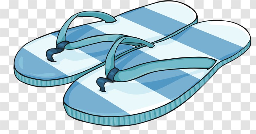 Slipper Shoe Cartoon Sneakers - A Pair Of Sandals Transparent PNG