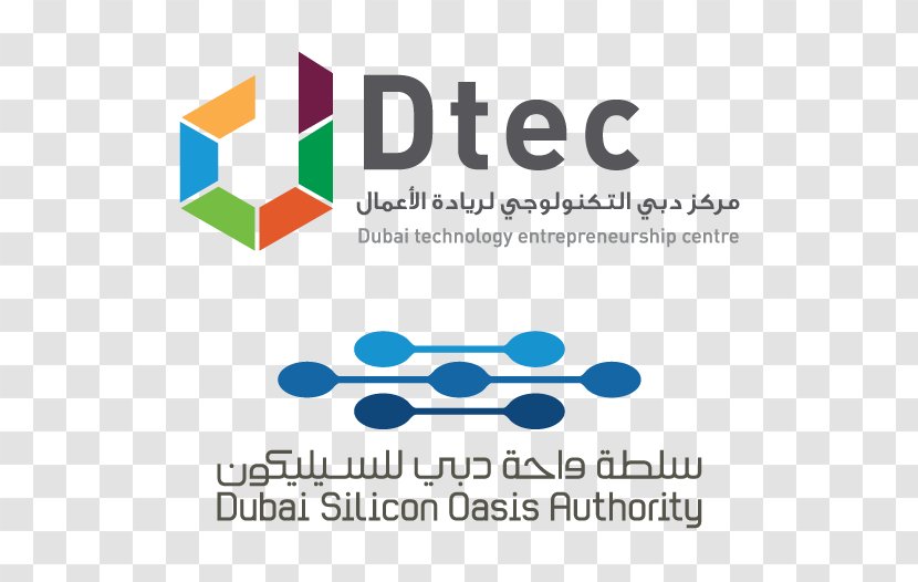 DTEC Dubai Technology Entrepreneur Centre Silicon Park Logo Brand Product - Area Transparent PNG