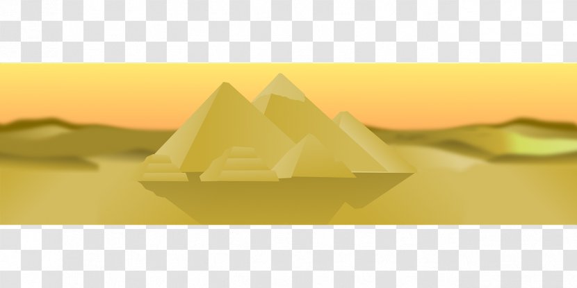 Great Pyramid Of Giza Egyptian Pyramids Necropolis Landscape Transparent PNG