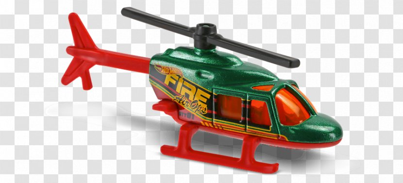 Helicopter Rotor Hot Wheels Car Toy - Motorcycle - Rescue Transparent PNG
