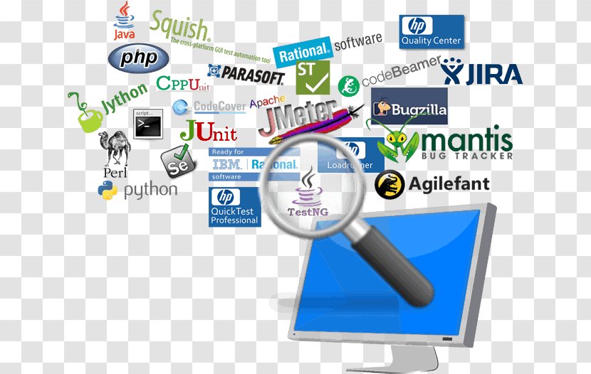 Test Automation Software Testing Computer HP QuickTest Professional Quality Assurance - Programming Tool Transparent PNG