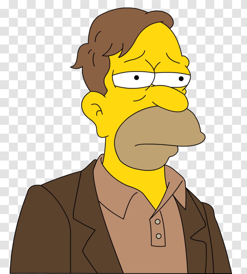 Grampa Simpson Homer Mona Marge - Simpsons - Hand Transparent PNG