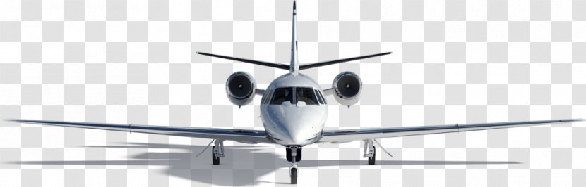 Cessna Citation Excel Air Travel Propeller Longitude Family - Wing Transparent PNG