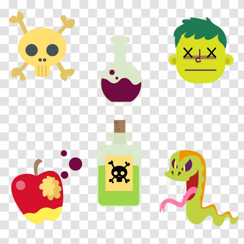 Poison Clip Art - Emoticon Transparent PNG