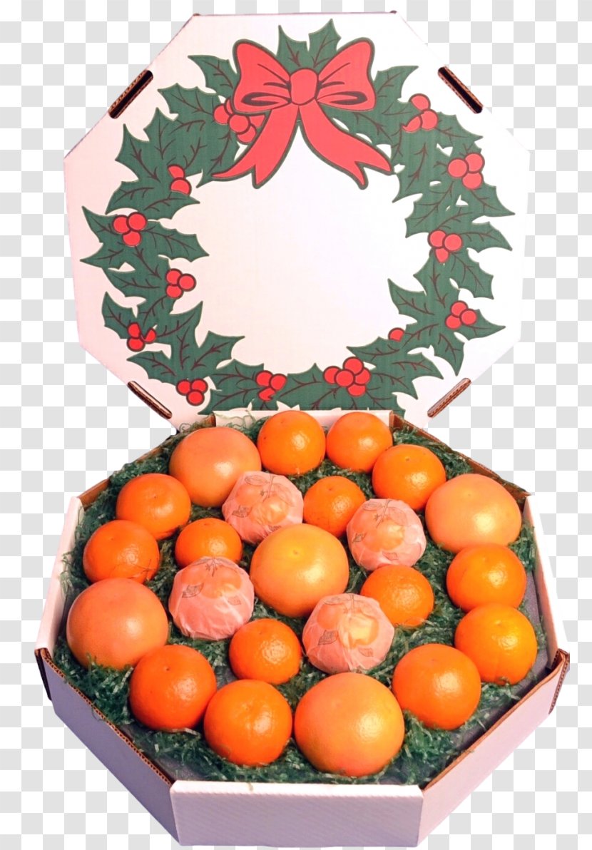Clementine Orange Juice Tangerine - Fresh Style Wreath Transparent PNG