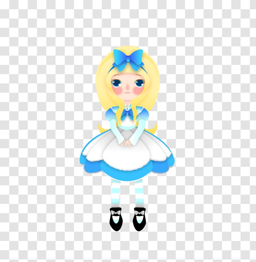 Toy Doll Figurine Cartoon Character - Alice Vector Transparent PNG