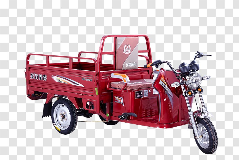 Car Tricycle Motor Vehicle Electric Auto Rickshaw - Engine Transparent PNG