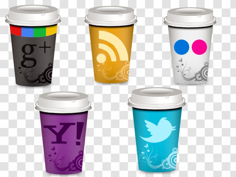 Social Media Blog Network WordPress Icon - Plastic - Website Mug Transparent PNG