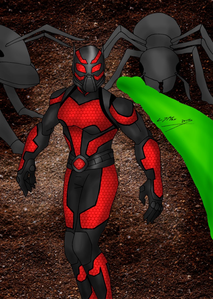 Ant-Man Darren Cross Concept Art Superhero - Antman - Ant Man Transparent PNG