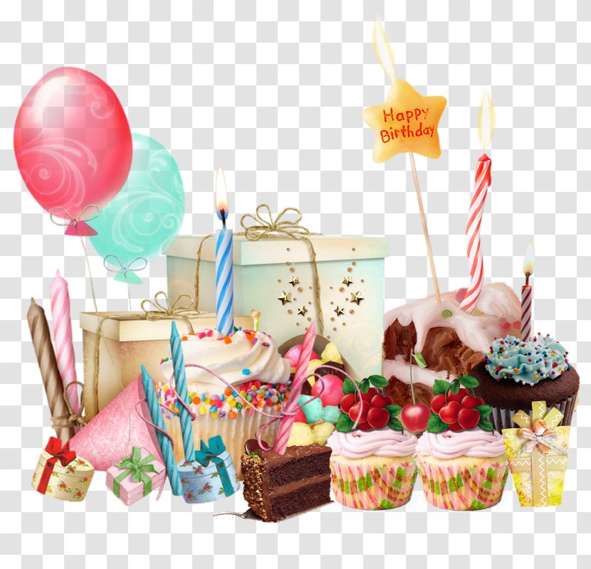Birthday Cake Happy To You Bon Anniversaire Party - Food Transparent PNG