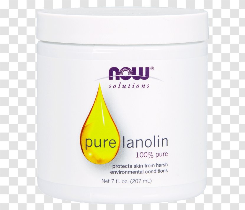 Now Foods Pure Lanolin Lotion Moisturizer Lip Balm - Shea Butter - Oil Transparent PNG