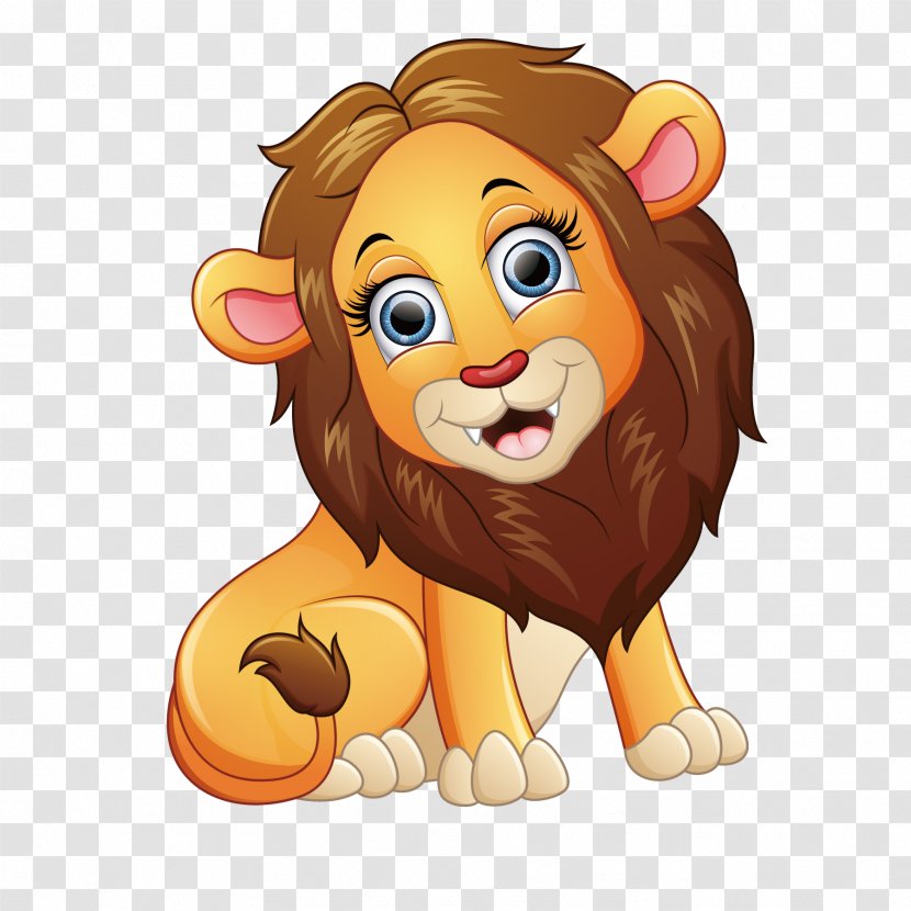 Lovely Lion - Cat Like Mammal - Stock Photography Transparent PNG