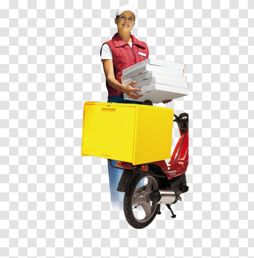 Pizza Delivery Tricycle Bicycle - Accessory Transparent PNG