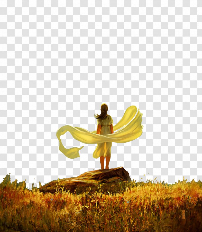 Oil Painting Artist Painter - Grass Transparent PNG