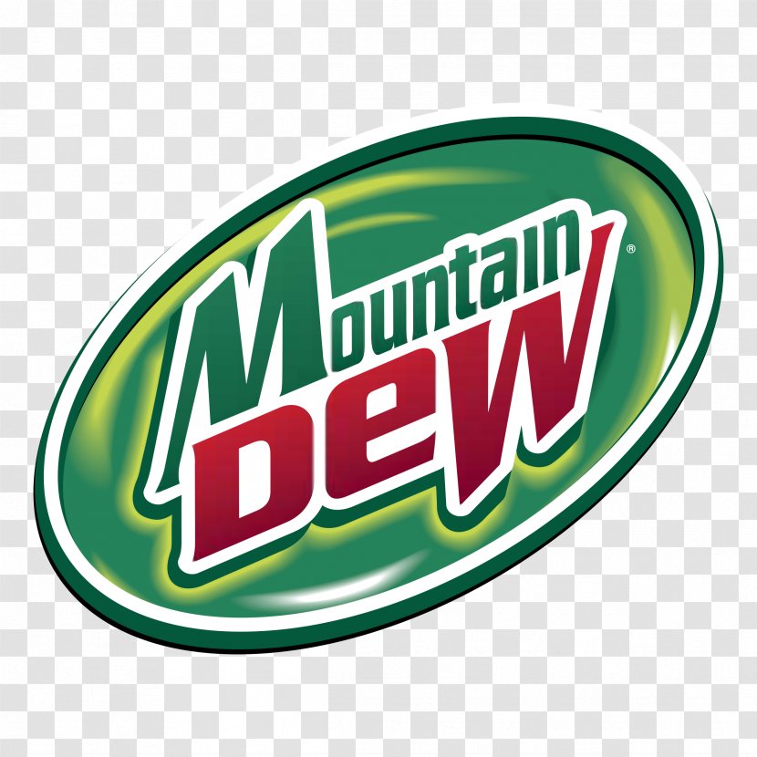 Logo Mountain Dew Brand Fizzy Drinks Clip Art Transparent PNG