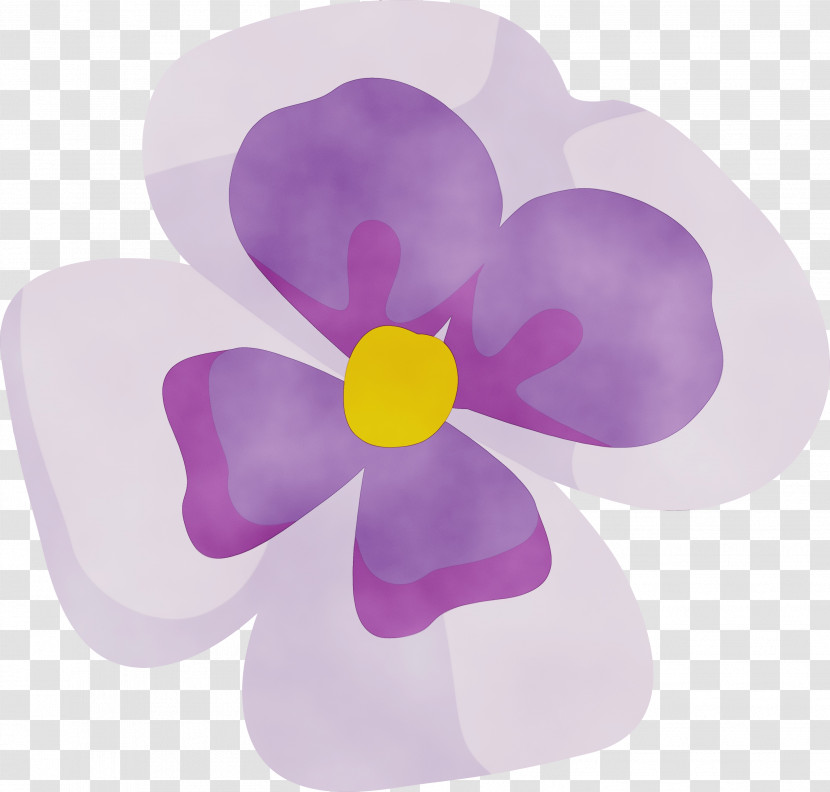 Violet Petal Purple Flower Plant Transparent PNG