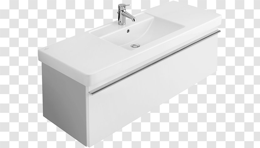 Villeroy & Boch Bathroom Sink Plumbing Fixtures - Ceramic - Cabinet Transparent PNG