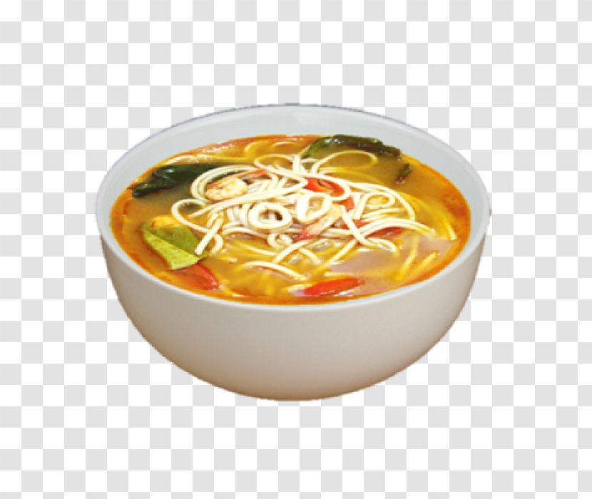 Laksa Tom Yum Hot And Sour Soup Thukpa Chinese Noodles - Kung Transparent PNG