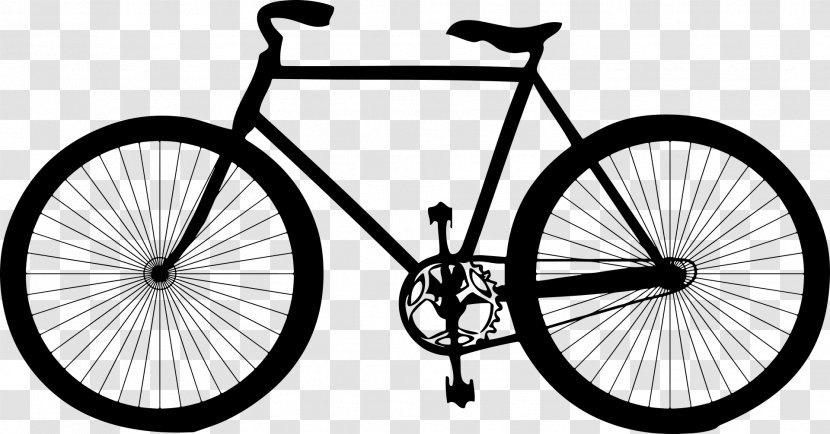 Bicycle Cycling Clip Art - Saddle - Silhouette Transparent PNG