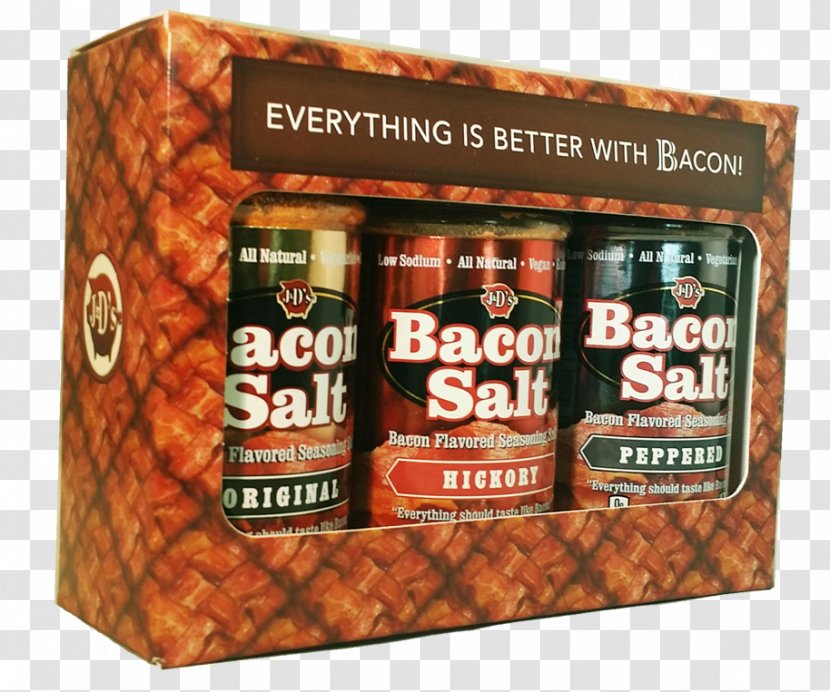 Baconnaise Flavor Salt J&D's Down Home Enterprises - Spice Rub - Bacon Transparent PNG