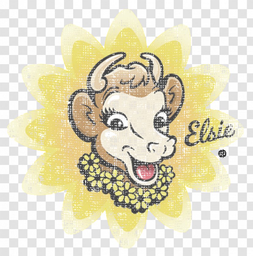 Cattle Borden Milk Products Dairy Elsie The Cow - Flowering Plant Transparent PNG