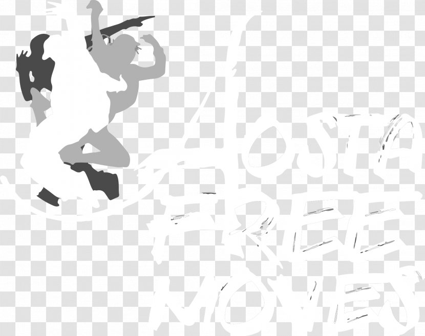 Logo White Desktop Wallpaper - Monochrome Photography - Dance Electro Transparent PNG