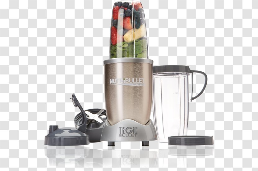 NutriBullet Pro 900 Magic Bullet Blender Juicer - Nutrition - Ice Blended Transparent PNG