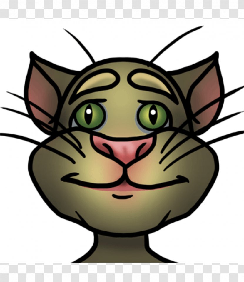Whiskers Cat Snout Clip Art - Nose Transparent PNG