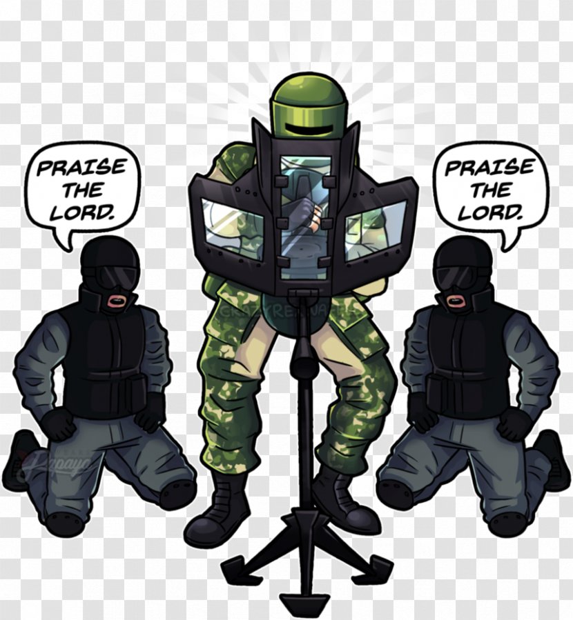 Tom Clancy's Rainbow Six Siege Tachanka Game Artist - Heart - Praising Transparent PNG