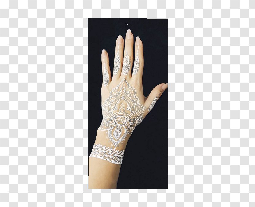 Thumb Hand Model Glove Nail - Temporary Tattoo Transparent PNG