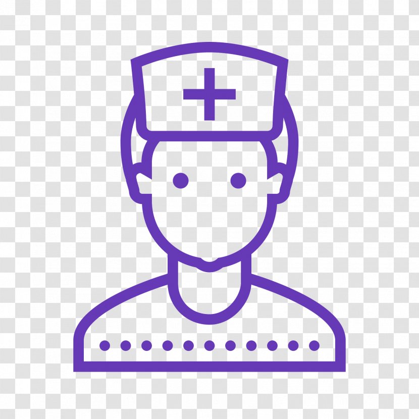 Male Nurse - Logo - Purple Transparent PNG