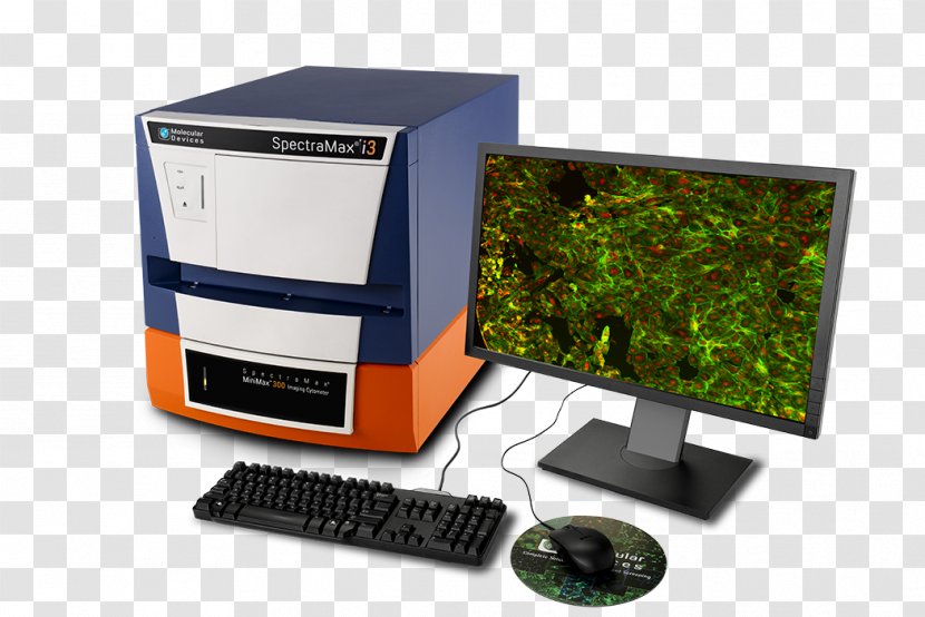 Cell Plate Reader Assay Molecule System - Computer Hardware - Softmax Transparent PNG