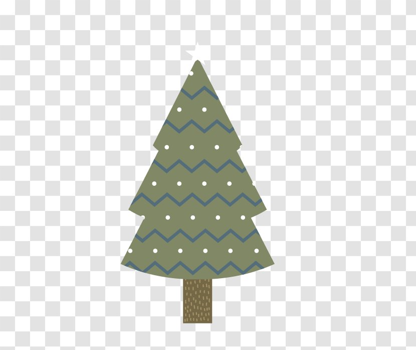 Christmas Ornament Tree Decoration - Triangle - Cartoon Transparent PNG