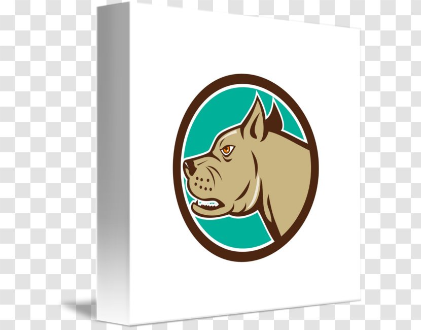 Cattle Cartoon Livestock Brand - Mammal - Mastiff Transparent PNG