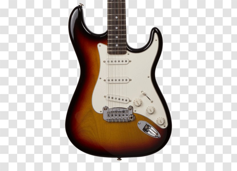 Fender Stratocaster Custom Shop Musical Instruments Corporation Electric Guitar Sunburst - Pickup Transparent PNG